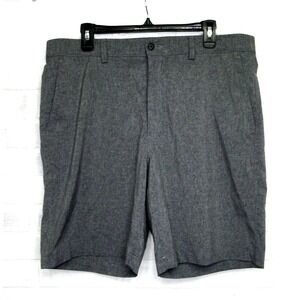 PGA TOUR Men's Golf Shorts Gray 38 Flat Front‎ Stretch Performance Casual NWOT